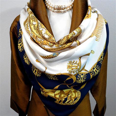 hermes silk scarf ebay|hermes vintage scarves on sale.